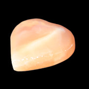 Small Honey Calcite heart 34-35g Rocks and Things