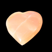 Small Honey Calcite heart 34-35g Rocks and Things