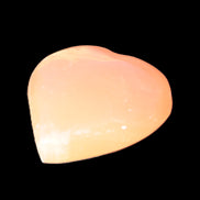 Small Honey Calcite heart 34-35g Rocks and Things