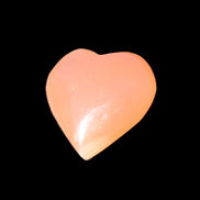Honey Calcite heart 30-32g - Rocks and Things Store