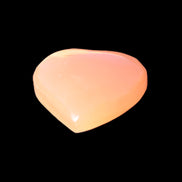 Honey Calcite heart 30-32g - Rocks and Things Store