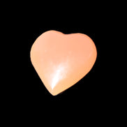 Honey Calcite heart 30-32g Rocks and Things