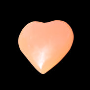 Honey Calcite heart 30-32g Rocks and Things