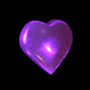 Honey Calcite heart 30-32g Rocks and Things