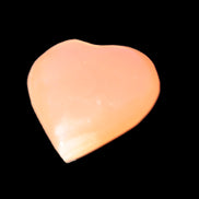 Honey Calcite heart 30-32g Rocks and Things