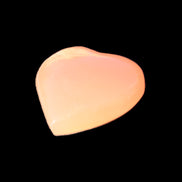 Honey Calcite heart 30-32g Rocks and Things