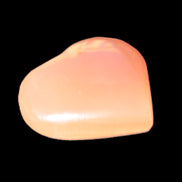 Honey Calcite heart 30-32g Rocks and Things