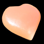 Honey Calcite heart 30-32g Rocks and Things