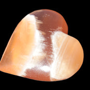 Honey Calcite heart 66-75g in sunshine Rocks and Things