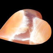 Honey Calcite heart 66-75g in sunshine Rocks and Things