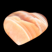 Honey Calcite heart 52-56mm  66-75g Rocks and Things