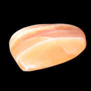 Honey Calcite heart 66-75g in sunshinegs