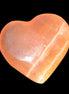 Honey Calcite heart 51-54mm  68-78g Rocks and Things