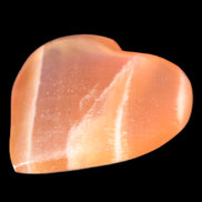Honey Calcite heart 51-54mm  68-78g Rocks and Things