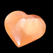 Honey Calcite heart 51-54mm  68-78g Rocks and Things
