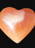 Honey Calcite puffed heart 46*47*25mm  69.3g Rocks and Things
