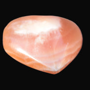 Honey Calcite puffed heart 46*47*25mm  69.3g Rocks and Things