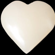 Lemon Honey Calcite heart 60*60*17mm 92.7g Rocks and Things
