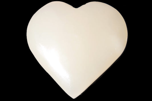 Lemon Honey Calcite heart 60*60*17mm 92.7g Rocks and Things