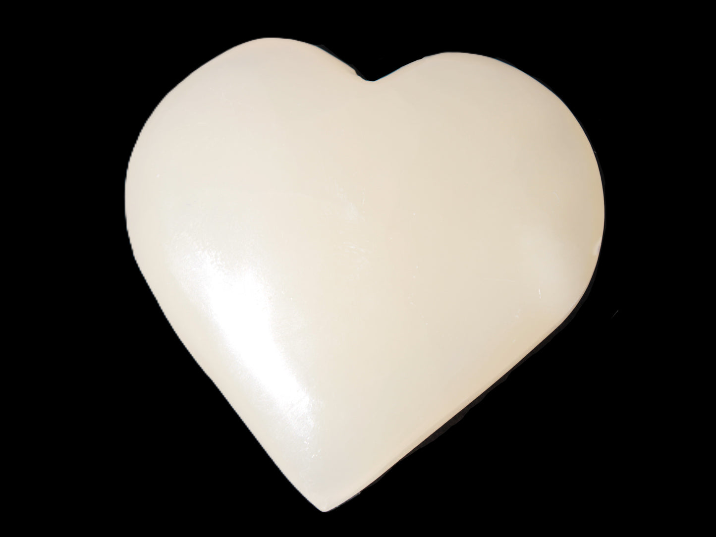 Lemon Honey Calcite heart 60*60*17mm 92.7g Rocks and Things