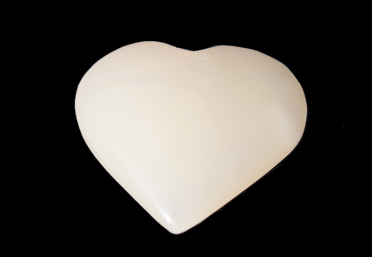 Lemon Honey Calcite heart 60*60*17mm 92.7g Rocks and Things