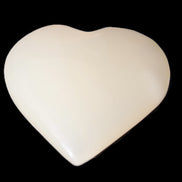 Lemon Honey Calcite heart 60*60*17mm 92.7g Rocks and Things