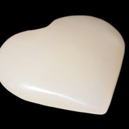 Lemon Honey Calcite heart 60*60*17mm 92.7g Rocks and Things