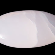 Pink Mangano Calcite palm stone 115g Rocks and Things