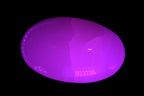 Pink Mangano Calcite palm stone 115g Rocks and Things