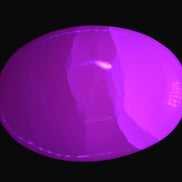 Pink Mangano Calcite palm stone 115g Rocks and Things