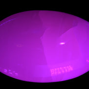 Pink Mangano Calcite palm stone 115g Rocks and Things