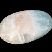 Pistachio Calcite palmstone 64-72mm  121-168g Rocks and Things