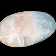 Pistachio Calcite palmstone 64-72mm  121-168g Rocks and Things