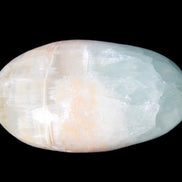 Pistachio Calcite palmstone 64-72mm  121-168g Rocks and Things
