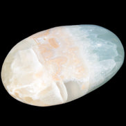 Pistachio Calcite palmstone 64-72mm  121-168g Rocks and Things