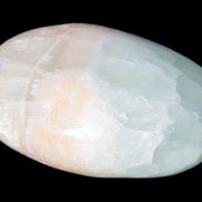 Pistachio Calcite palmstone 64-72mm  121-168g Rocks and Things