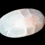 Pistachio Calcite palmstone 64-72mm  121-168g Rocks and Things