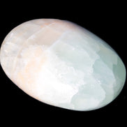 Pistachio Calcite palmstone 64-72mm  121-168g Rocks and Things