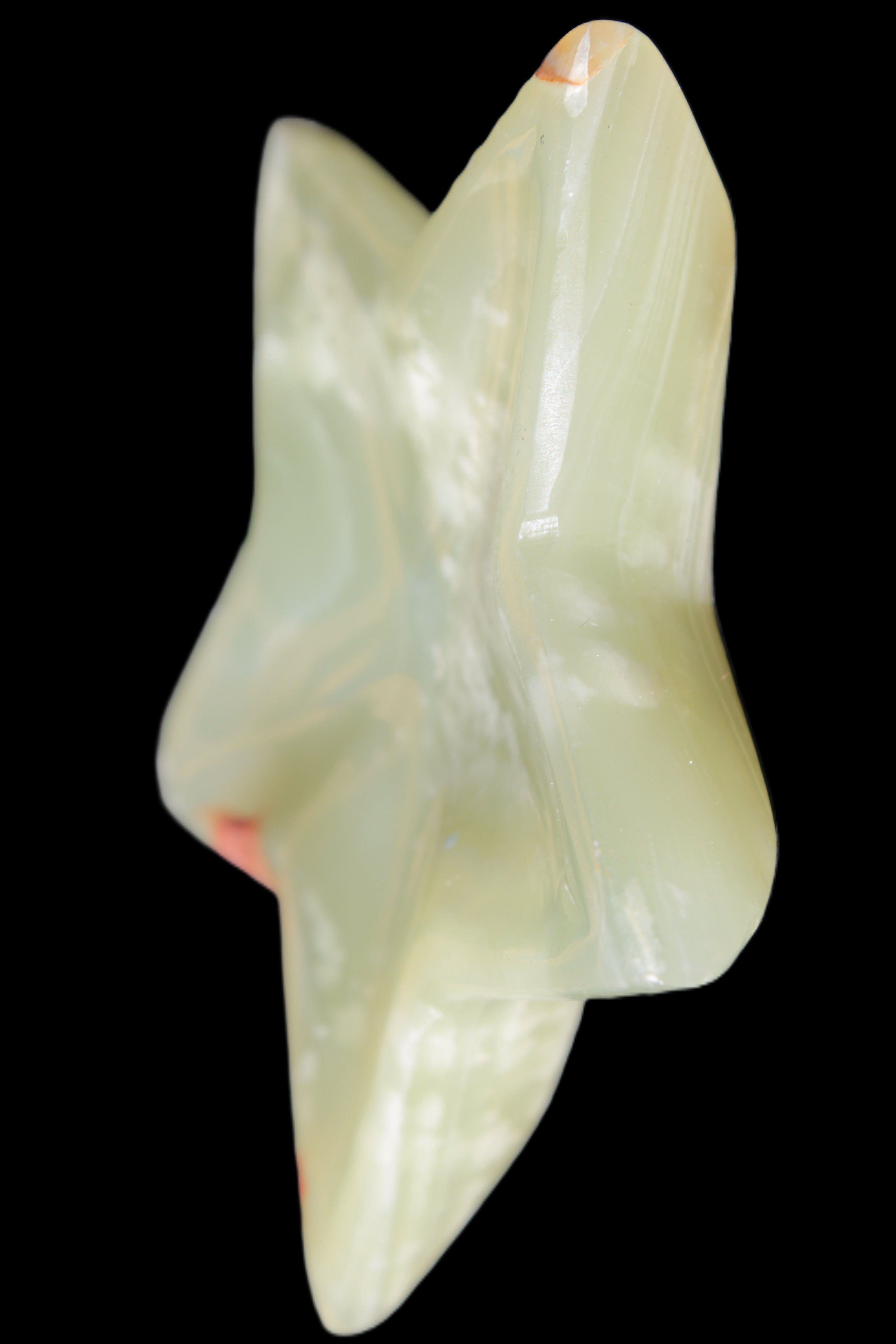 Afghan Jade hand-carved Star 108*20mm 207g Rocks and Things