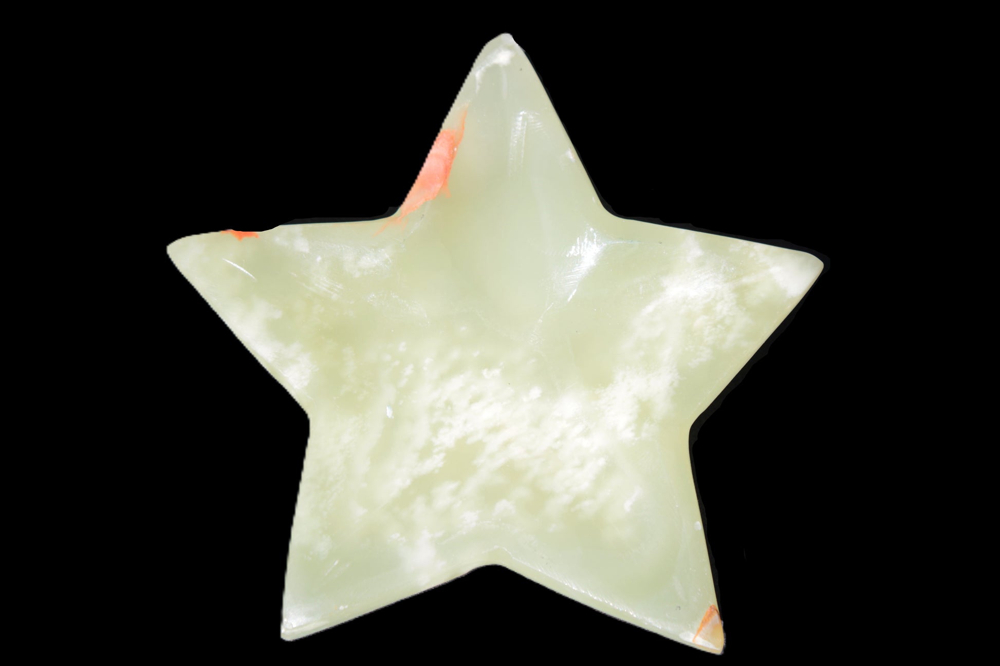 Afghan Jade hand-carved Star 108*20mm 207g Rocks and Things