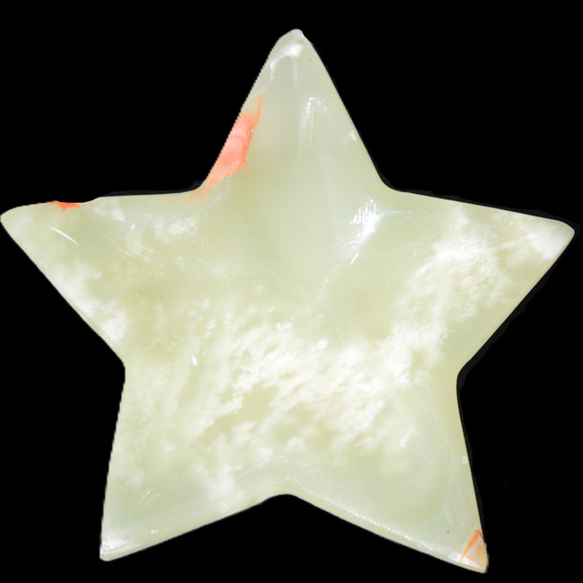 Afghan Jade hand-carved Star 108*20mm 207g in sunlight - Rocks and Things Store