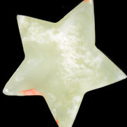 Afghan Jade hand-carved Star 108*20mm 207g in sunlight - Rocks and Things Store