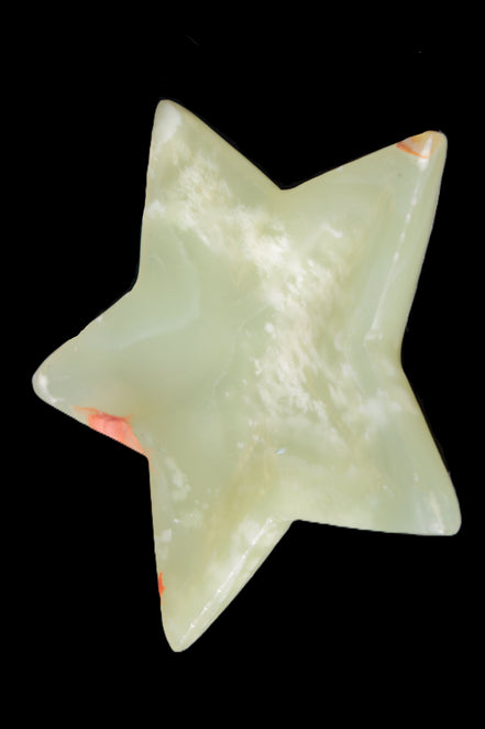 Afghan Jade hand-carved Star 108*20mm 207g in sunlight - Rocks and Things Store