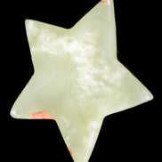 Afghan Jade hand-carved Star 108*20mm 207g in sunlight - Rocks and Things Store