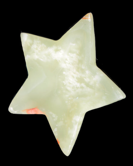 Afghan Jade hand-carved Star 108*20mm 207g in sunlight - Rocks and Things Store