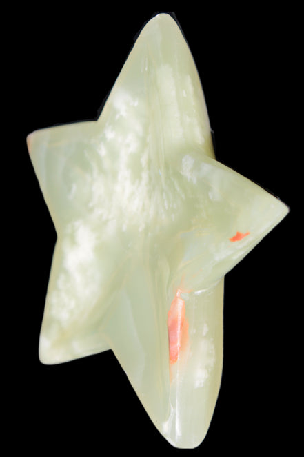 Afghan Jade hand-carved Star 108*20mm 207g in sunlight - Rocks and Things Store