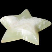 Afghan Jade hand-carved Star 108*20mm 207g in sunlight - Rocks and Things Store