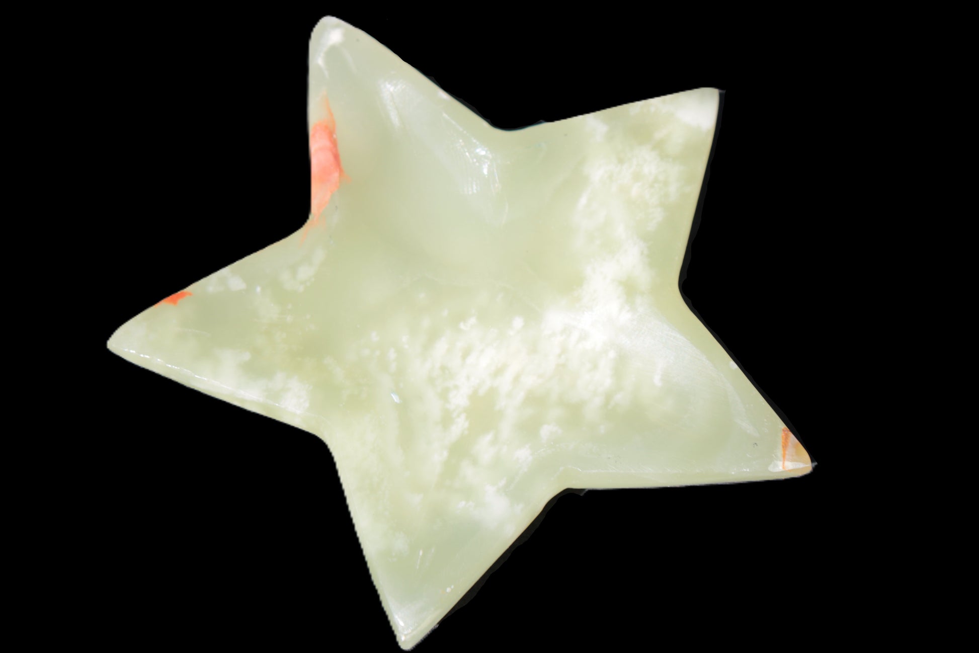 Afghan Jade hand-carved Star 108*20mm 207g Rocks and Things