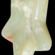 Afghan Jade hand-carved Star 108*20mm 207g in sunlight - Rocks and Things Store