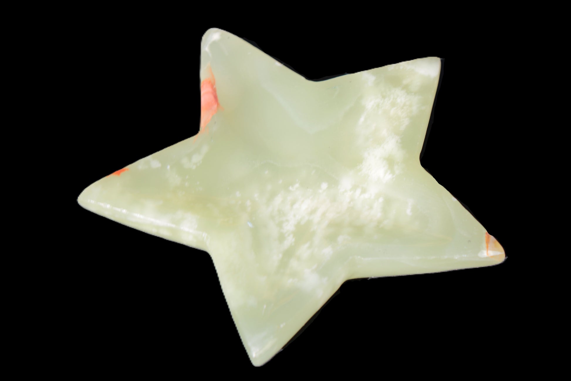 Afghan Jade hand-carved Star 108*20mm 207g Rocks and Things